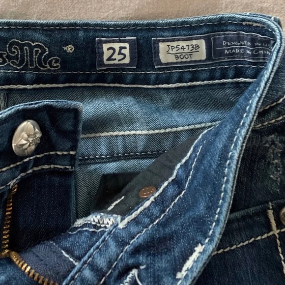 ❤️Sold❤️ Miss Me Jeans Size 25 - Picture 5 of 5